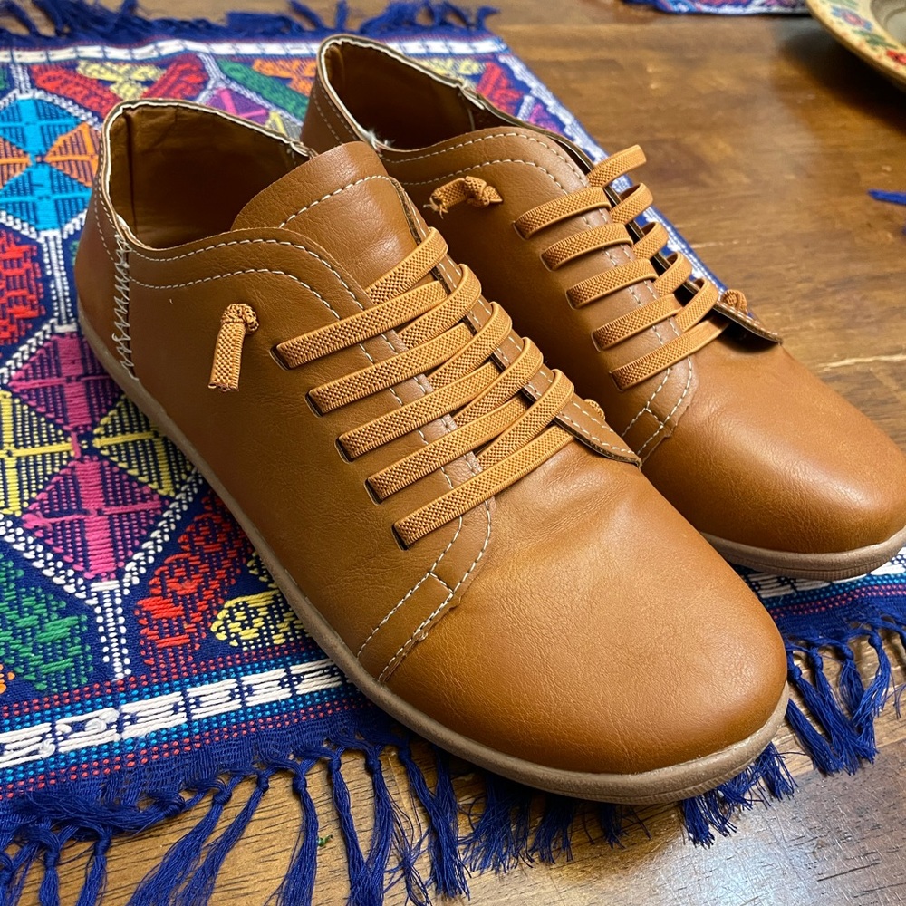 Tan Leather Shoes